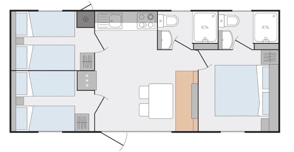 Premium Mobile Home Zen Spot 279 Jezera Ngoại thất bức ảnh